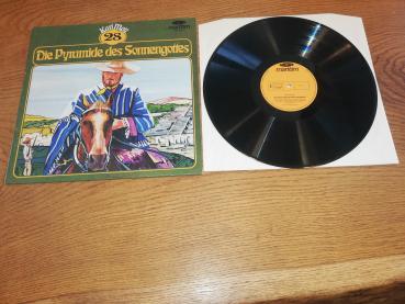 Karl May Folge 28 Die Pyramide des Sonnengottes Die Grüne Serie 1976 Maritim 47397 NW Deutsche Pressung VG+/VG+